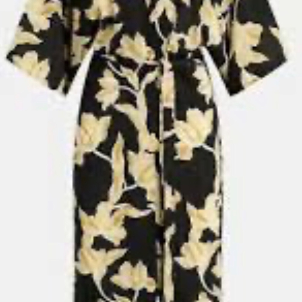 Maison Du Soir L/XL Floral Robe - Picture 3 of 4